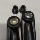 PROWHEEL Ebike ISIS Crank Arm,127MM/140MM/152MM/160MM/170MM/175MM Electric Bicycle Crank Arm for ISIS Mid Drive Motor,Bosch GEN4,Yamaha PW-X3/PW-X2,BANGFANG M620,Brose Standard/MAG,Panasonic GX0 (Black)