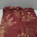 Printed Accent Chair Cover Armless Chair Slipcover Modern Simple Furniture Protector Slipper Chair Covers for Living Room Dining Room Hotel Office Red Leaf, 6pcs