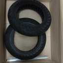 60/70-6.5 Scooter Tire, 2pcs 10 x 2.5 Solid TiresReplacement Wheel Compatible with 10x2.5-6.5 Rubber Scooter Tire (Black)