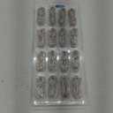 16 Pack LED Fairy Lights Battery Operated - 10FT 30LED Copper Wire Mason Jar String Lights, IP65 Waterproof, Bendable for Indoor/Outdoor, Christmas, Wedding, Party, Camping Decor (Cool White)