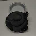 Travel Pillow for Long Flight Airplanes, Head Strap with Soft Eye Mask for Sleep, Memory Foam Travel Neck Pillow for Car Trip Essential, 360° Headrest Support to Stop Bobblehead, EVA Travel Case, Grey