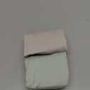 2-Pack Organic Bassinet Sheets for Girls, Boys - 100% Cotton Bassinet Mattress Sheets Compatible with Halo Bassinest Swivel Sleeper, Graco, Baby Delight, Chicco, Unisex Fitted Bassinet Sheets (Sage)