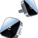 Teeran Wireless CarPlay Adapter for iPhone (2026 Upgraded), Mini Plug & Play for Cars with Factory Wired Apple CarPlay, Fast & Stable Connection, Easy Setup, Wide Vehicle Compatibility USB & USB C (Silver)