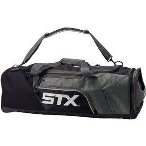 STX Lacrosse Challenger Lacrosse Equipment Bag (42-Inch, Black)