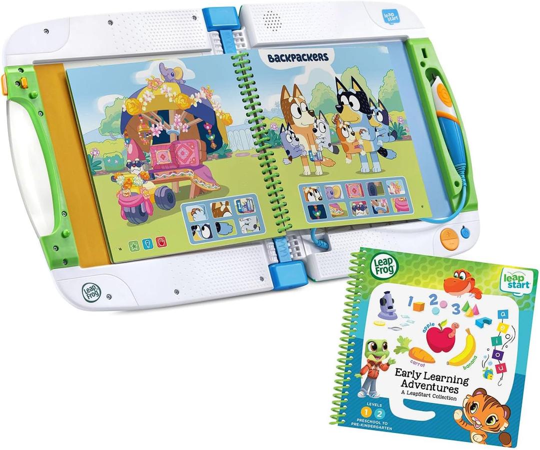LeapFrog LeapStart Bluey Fun and Games Activity Bundle