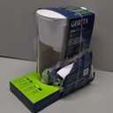 Brita Small 6 Cup Denali Water Filter Pitcher with 1 Brita Elite Filter, Made Without BPA, White