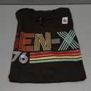 Gen X 1976 Retro Generation Xer Vintage Text Style T-Shirt, Large