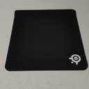 SteelSeries QcK Large Gaming Mousepad  Black  Non-Slip Silicone Rubber Base  Peak Tracking and Stability  Optimized for Gaming Sensors  490 mm x 420 mm  FPS, MOBAs, RTS, MMO