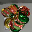 Christmas Hanging Foil Swirls Decorations Gift Box Shape Hanging Swirls Ceiling Decorations for Xmas Holiday Birthday Party Decor Christmas Outdoor Indoor Decor Baby Shower Supplies