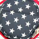 Bucket Hat Red White Blue 100% Cotton Stars and Strips Flag KBetho Unisex