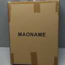 MAONAME Acrylic Serving Tray with Handles, 16"X12" Rectangular Clear Tray, Ottoman Decorative Trays, Coffee Table Trays for Countertop, Living Room, Office