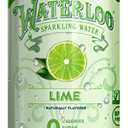Waterloo Sparkling Water, Lemon-Lime Naturally Flavored, 12 Fl Oz Cans (Pack of 12)  Zero Calories and Zero Sugar or Sweeteners