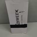 SINWEEK 1.5 Inch Gel Memory Foam Mattress Topper Ventilated Soft Pressure Relieve Mattress Pad, Breathable Bed Topper, CertiPUR-US Certified, Twin Size