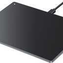 seenda Multi-Touch Trackpad, Tempered Glass Surface with High Precision Navigation, Ultra Slim Aluminum USB Wired Touchpad Mouse for Windows 10/11 Desktop/Laptop/Notebook Computer PC (Black)