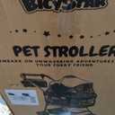 Bicystar Pet Stroller for Small Dogs Cats with Wheels, Detachable Carrier, Max Load 33 lbs, Easy Folding, Compact Portable, Dog Carriage Cart Car Seat 3 in 1
