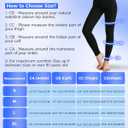 Medical Compression Pantyhose for Women, 15-20 Mmhg Graduated Compression Stockings, Medical Compression Leggings for Women Men, Support Hose for Edema, Varicose Veins, Swelling, DVT, XL