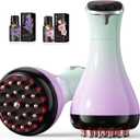 Lymphatic Drainage Massager, Anti-Cellulite Massager For Body Cellulite and Thigh & Belly Stretch Marks Reduction, Handheld Massage tools for lymphedema & lipedema, Sciatica Nerve pain relief Devices (Colorful)