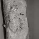 Bedsure Calming Dog Bed for Medium Dogs - Donut Washable Medium Pet Bed, 30 inches Anti-Slip Round Fluffy Plush Faux Fur Cat Bed, Fits up to 45 lbs Pets, Frost Grey