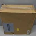 Smartor Wooden Hangers 20 Pack, Solid Wood Coat Hanger for Closet, Heavy Duty Wood Hangers for Suits, Shirts, Dresses, with 360 Rose Gold Hook, Non Slip Pant Bar, Black