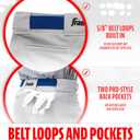 Franklin Sports Youth Baseball + Softball Pants - Knee High Pants for Boys + Girls Knicker Style with Belt Loop