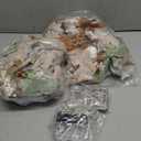 Neutral Fall Garland for Mantle Fireplace - 2 Pack 6Ft Outdoor Autumn Leaves Decor for Home Front Door with Pumpkins Indoor Maple for Farmhouse Table Stairs Porch Halloween Thanksgiving Decorations