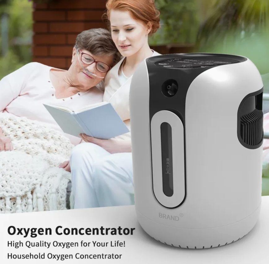 Adjustable Oxygenerator High Quality Portable Oxygen Concentrator Low Noise Home 1-10L Model Oxygen Making Machine