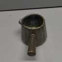 Espresso Cups Ceramic, 200ML Espresso Measuring Cup with Spout, Expresso Shots Cups with Handle, Espresso Accessories, Dark Green