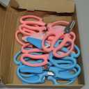 Flower Scissors - Stainless Steel Floral Scissors, Florist Cutters for Stems, Garden Plant Shears for Fresh Flowers (Blue, Pink) (12 PCS)