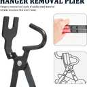 Exhaust Hanger Removal Tool,High Strength Exhaust Hanger Pliers for Exhausts Hangers Dismantle,Professional Exhausts Hangers Tool with Non-Slip Handle Automotive Tools