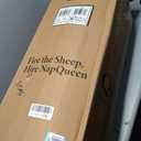 NapQueen 8 Inch Full Size Mattress, Bamboo Charcoal Memory Foam Mattress, Bed in a Box
