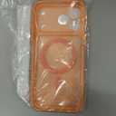 TOCOL for iPhone 17 Pro Max Case, Compatible with Magsafe Charger, Full Camera Protection, Translucent Matte for iPhone 17 Pro Max Phone Case 6.9 inch (Orange)