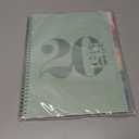 Rileys Academic Planner 2025-2026, Daily, Weekly & Monthly Planner, July 2025 - June 2026, Student Notes Pages, Twin-Wire Binding, Weekly Agenda for School & Work (8.5 x 11-Inches, Green, Typographic)