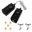2025 41A5034 Safety Sensor Kit Compatible with Liftmaster Chamberlain Sears Craftsman Garage Door Opener Made After 1997. Safety Sensors Beam Eyes, Replace G801CB-P