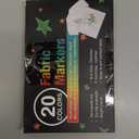 Fabric Markers Permanent for Clothes, Easter Gifts, 20 Colors Fabric Pens Permanent No Bleed, Fine Tip Fabric Paint Pens Paint Markers, Non-Toxic Marker Paint for Tote Bag White Shirt Baby Bibs Shoes