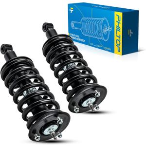 PHILTOP Shock Absorbers Front Automotive Replacement Shocks Compatible with TITAN 2004-2007 2010-2011 2013-2015 2017-2023, Armada 2005-2015, QX56 2004-2010, Pathfinder Armada 2004 (471358)