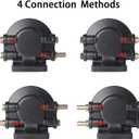 CARMOCAR Fuel Filter Water Separator replacement for Marine Outboard Motor Mercury with 3/8" Barb x 1/4" NPT brass Fittings Replaces# S3213, S3214, 35-60494-1, S3213, 18-7932-1, 18-17928, 35-809097