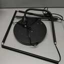 [Upgraded] LED Floor Lamp for Living Room, 3 Color Temperature Floor Lamp with Foot Switch Modern Standing Lamp Tall Pole Floor Reading Lamp for Bedroom, Study Room, Office, 9W Bulb Included, Black