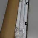 ALLZONE Shower Curtain Rod Tension No Drill, 42-83 Inches,Heavy Duty Tension Curtain Rod, Rustproof Shower Rods for Bathroom, Adjustable Spring Tension Rods for Windows,White