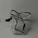 8 Pack Large Strong Moving Bags with Zippers & Carrying Handles - Water-Resistant - Heavy Duty Storage Tote for Space Saving, Fold Flat, Alternative to Moving Box (Semi-Transparent)