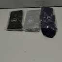 CHARMKING Compression Socks for Women & Men Circulation (3 Pairs) 15-20 mmHg is Best Support for Athletic Running Cycling (Large-X-Large, 06 Black/Grey/Navy)