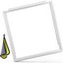 241969501 Refrigerator Shelf Frame without Glass Compatible with Frigi-daire Shelf Replacement LFSS2612TF FGSS2635TF FFSS2615TS,AP4433007 Frigi-daire Refrigerator Parts Crisper Drawer Pan Cover