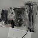 Holicfun 2-in-1 Wall Mount for Ring, Arlo, and Cameras & Solar Panels with 1/4"-20 Screw Hole - Black