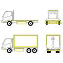 DOT-C2 Reflective Tape Yellow Outdoor 2 in X 160FT Waterproof Self Adhesive Trailer Safety Caution Reflector Conspicuity Tape for Trucks Cars