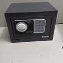 PATRON small safe box with keymini safe for moneysmall coin safes for home with codelittle jewelry lock box for kidsWall or Cabinet Safe for personal items0.236 Cubic Feet Black
