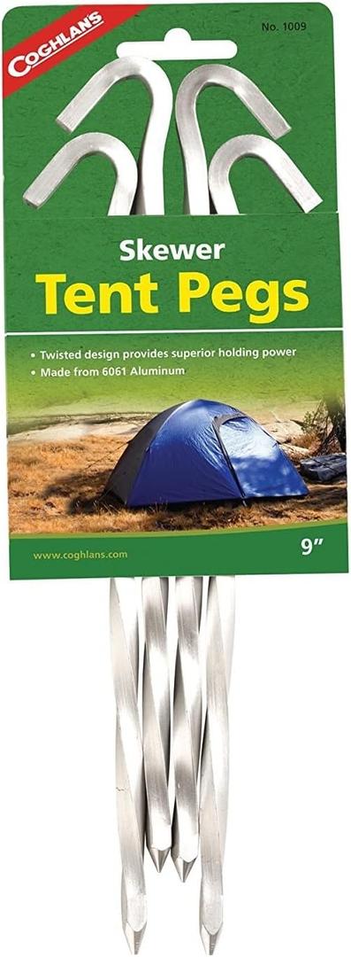 Coghlans 1009 9" Tent Pegs 4 Count