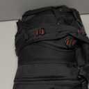 Travel Backpack Carry On Backpack Durable Convertible Duffle Bag Fit for 15.6 Inch Laptop for Men and Women hiking airplane shoes bag extendable three way uses multiple (Black)