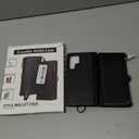 XcaseBar for Samsung Galaxy S22 Ultra Wallet case with Zipper Credit Card HolderRFID Blocking, Flip Folio Book PU Leather Phone case Shockproof Cover Women Men for Samsung S22Ultra case Black