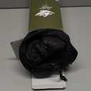 Camping Blanket,Lightweight Puffy Blanket Packable Down Alternative Throw Blanket Waterproof Windproof for Outdoors, Travel, Beach, Airplane, Hiking (52x75", Black)