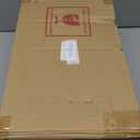 Glass Laundry Detergent Dispenser, 128 oz / 3.5L Fabric Softener Dispenser for Laundry Room Organization, Detergent Holder with Plastic Spigot (Black, 2 Pack)