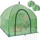 36*36*35.5 Mini Greenhouse Winter Plant Warm Covers - Raised Bed Cover for Seed Starting, Warm Tent Freeze Protection Humidity Domes for Gardening & Winter Shelter and Protecting Plants 2pcs